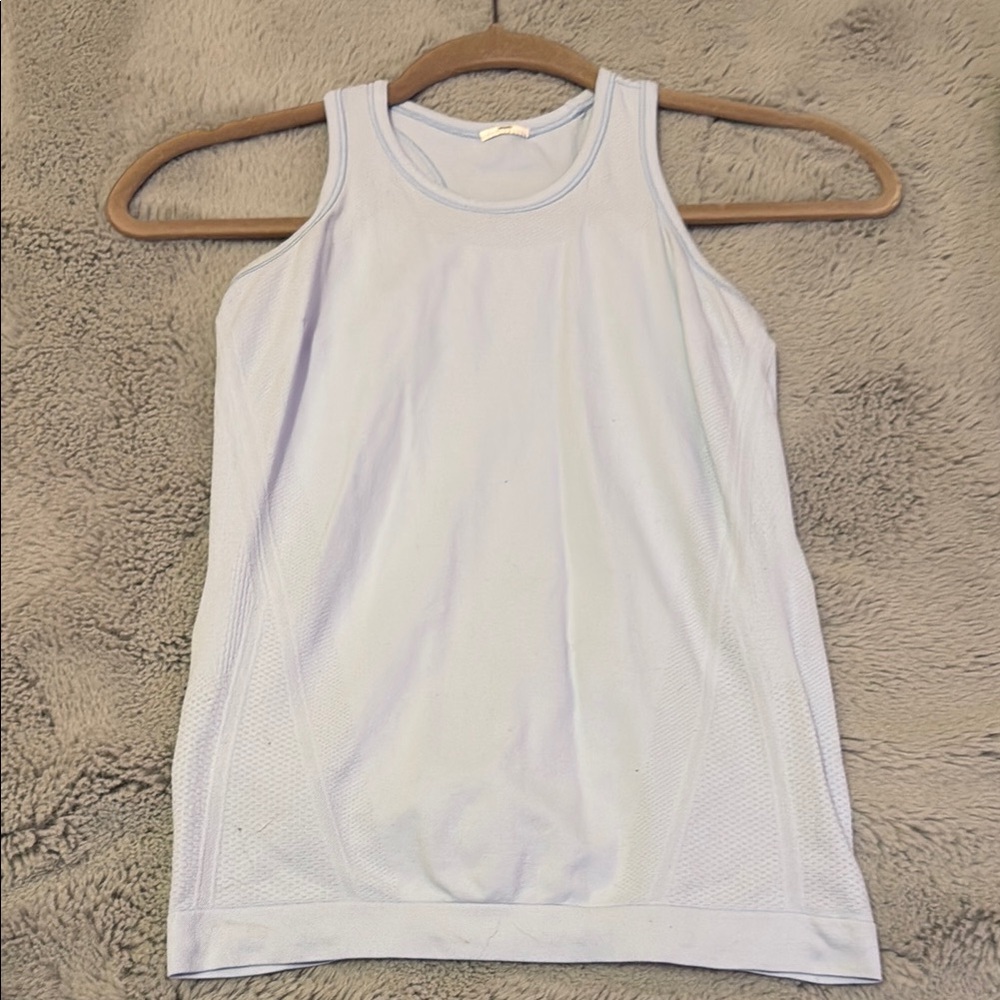 Light Blue Girls Tank Top